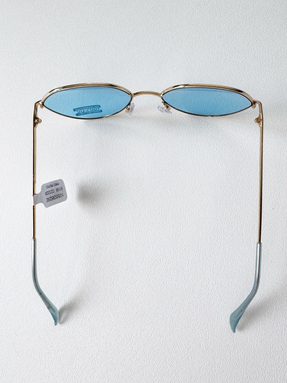 Free People Misty Classic Round Sunglasses in Cornflower | NWT - Picture 3 of 7
